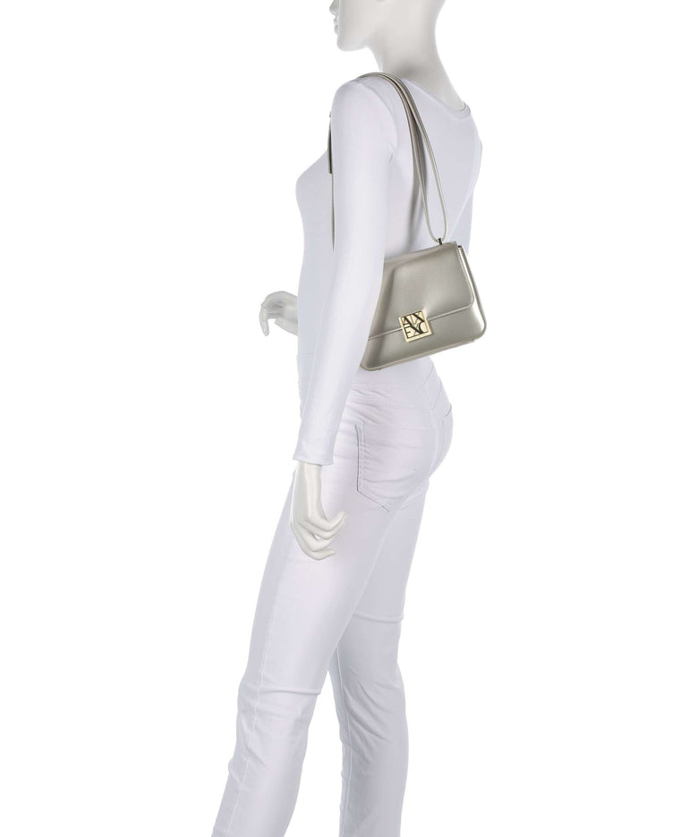 Armani Exchange Amy M Shoulder bag beige