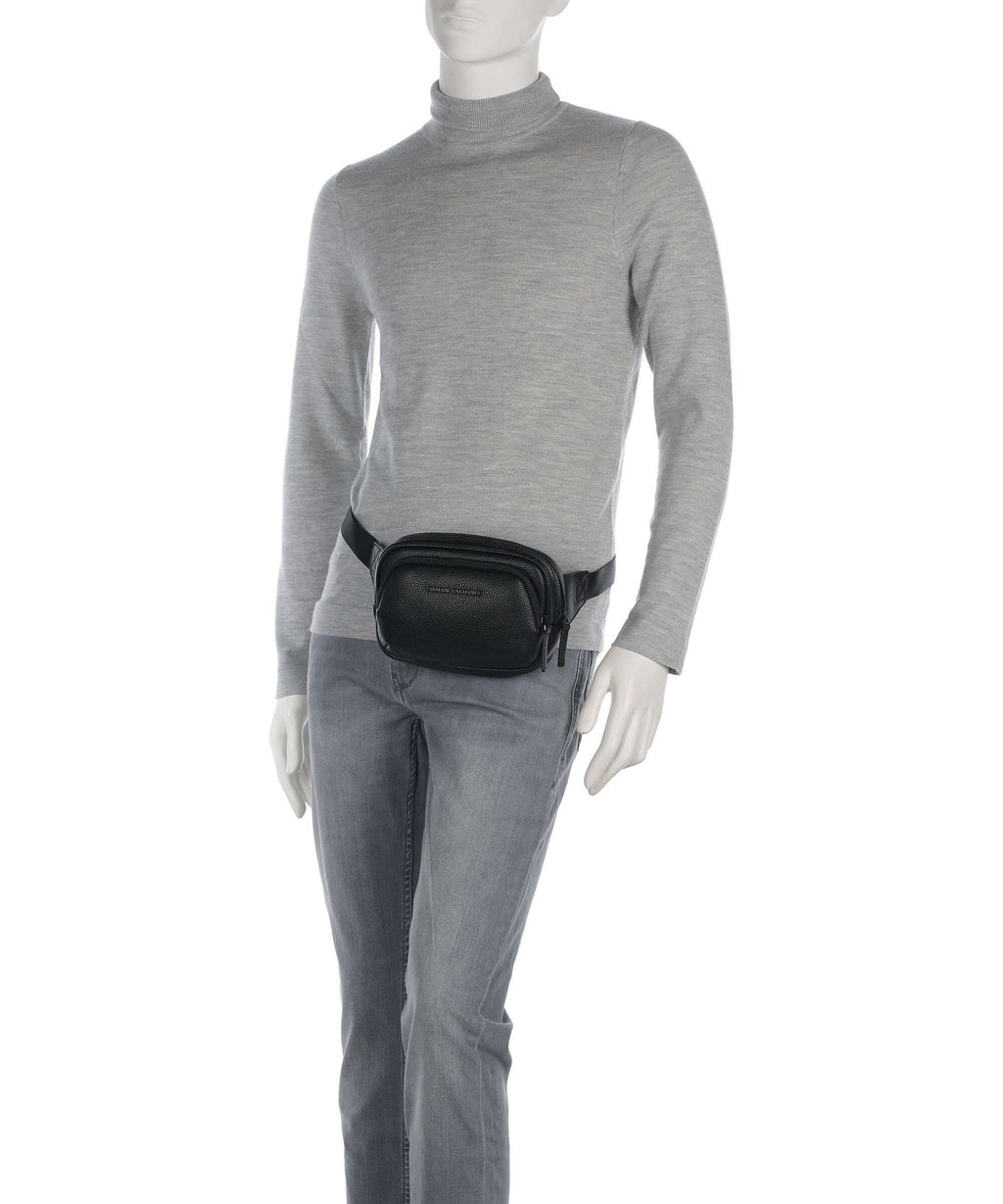 Armani Exchange Madrid Belt bag black