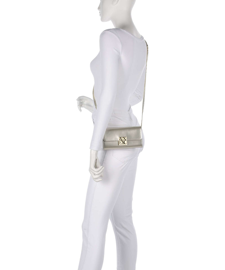 Armani Exchange Amy Crossbody bag light gold