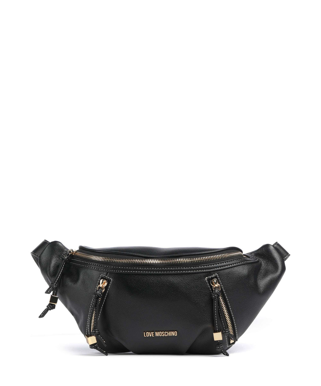 Love Moschino String Belt bag black/black