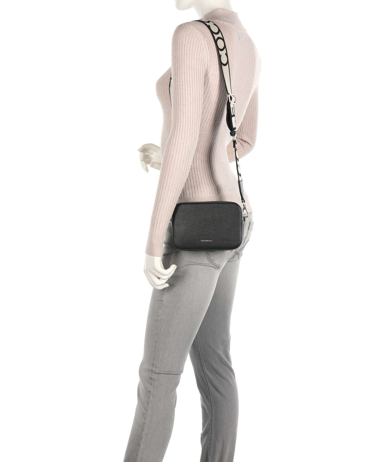 Coccinelle Tebe Crossbody bag noir