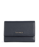 Coccinelle Metallic Soft Wallet midnight blue