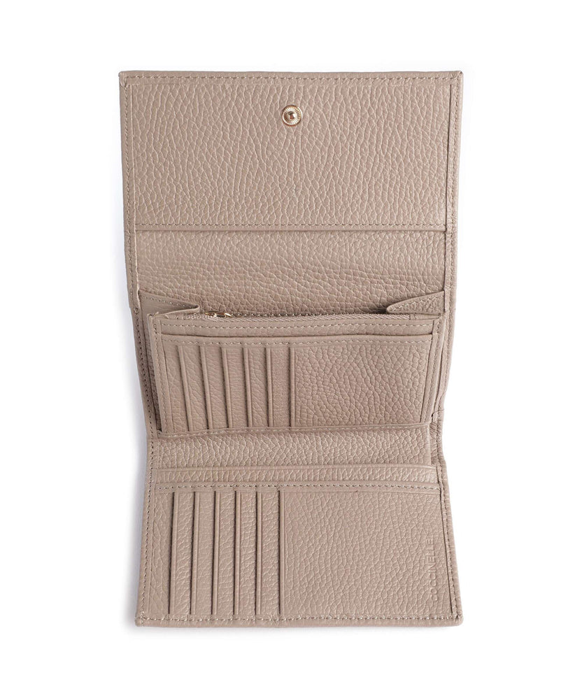 Coccinelle Metallic Soft RFID Wallet warm taupe