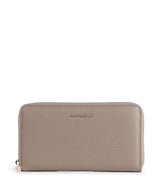Coccinelle Metallic Soft Portefeuille warm taupe