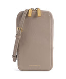 Coccinelle Flor Handytasche warm taupe