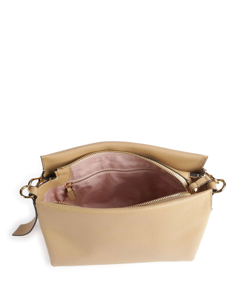 Coccinelle Boheme Grana Double Handbag fresh beige/sunrise