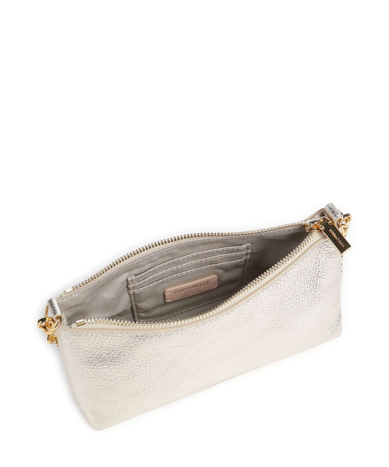 Coccinelle Aura Shoulder bag pale gold
