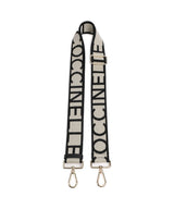 Coccinelle Nastro Signature Schulterriemen chalk/noir