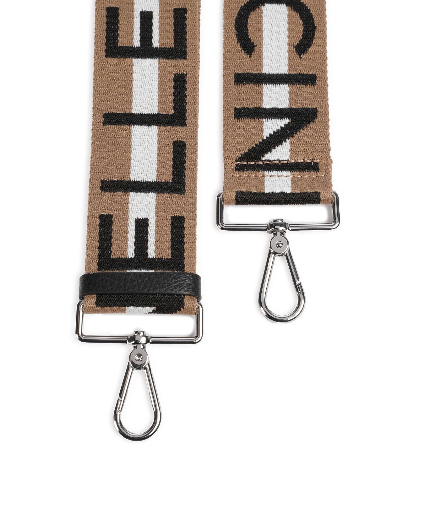 Coccinelle Nastro Signature Bag strap multicolour/natural/noir