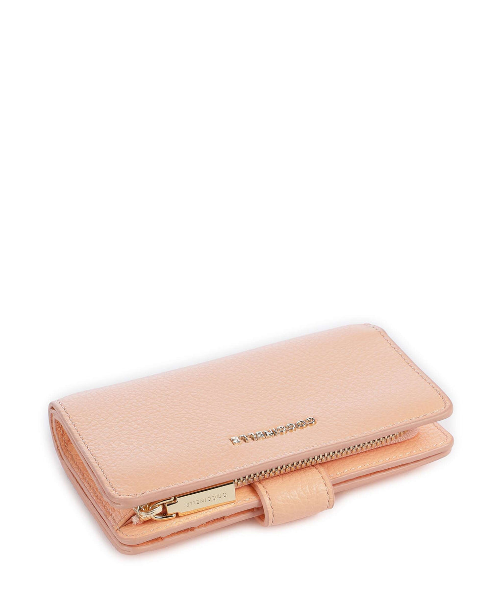 Coccinelle Metallic Soft Wallet sunrise
