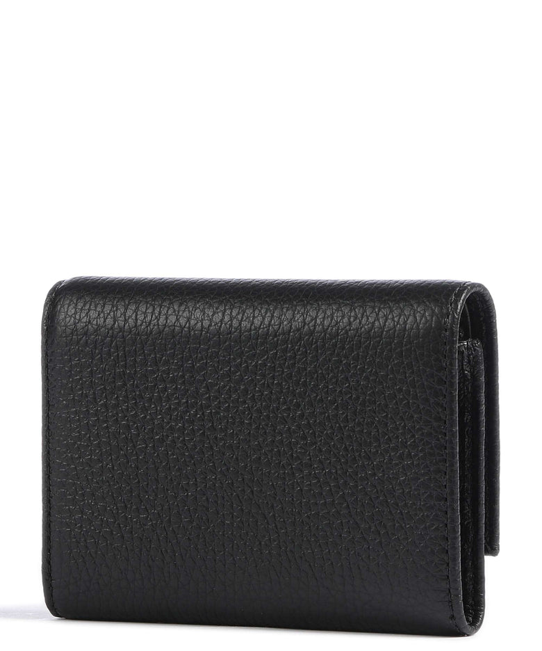 Coccinelle Metallic Soft Wallet noir