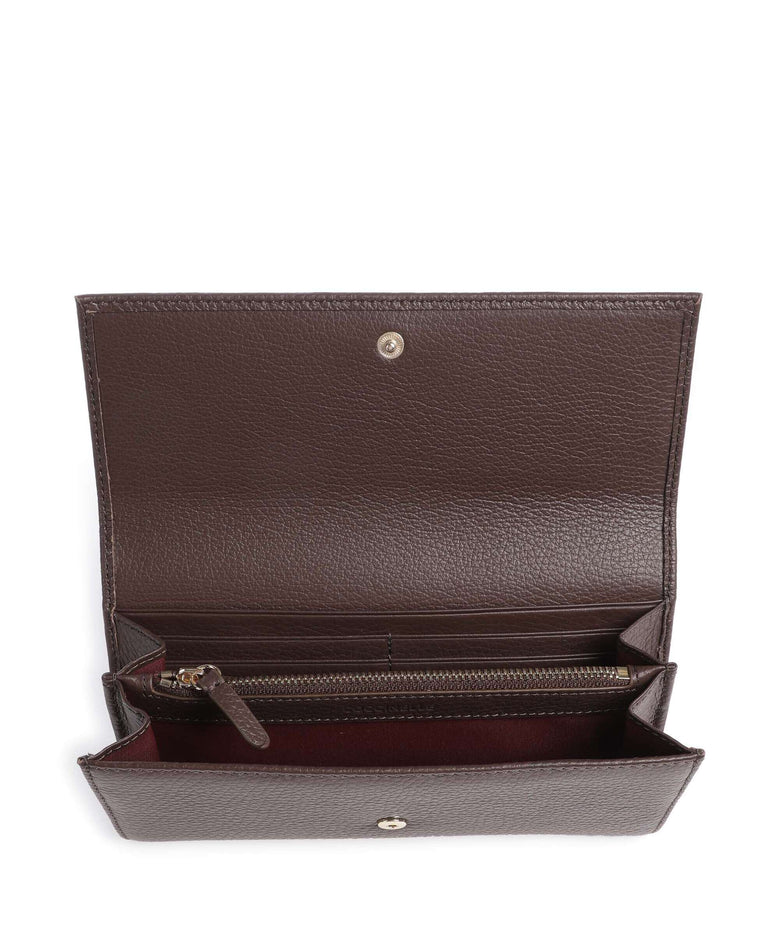 Coccinelle Metallic Soft Wallet fondant brown