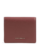 Coccinelle Metallic Soft Portefeuille brandy