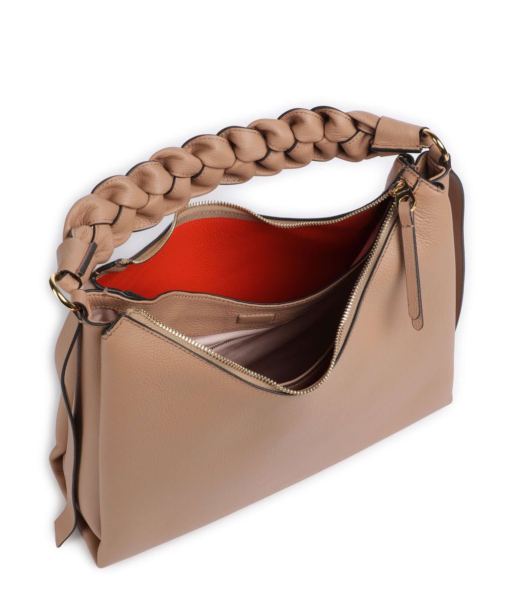 Coccinelle Boheme Grana Double Hobo bag skin/gazpacho