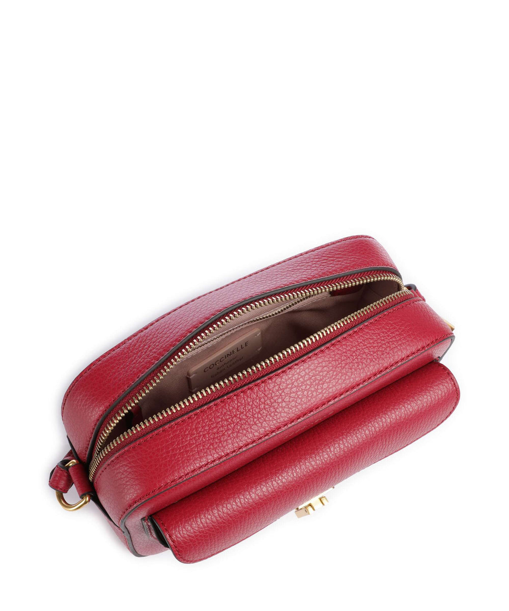 Coccinelle Beat Soft Crossbody bag sangria