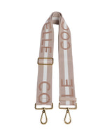 Coccinelle Nastro Signature Schulterriemen multicolour/rosette