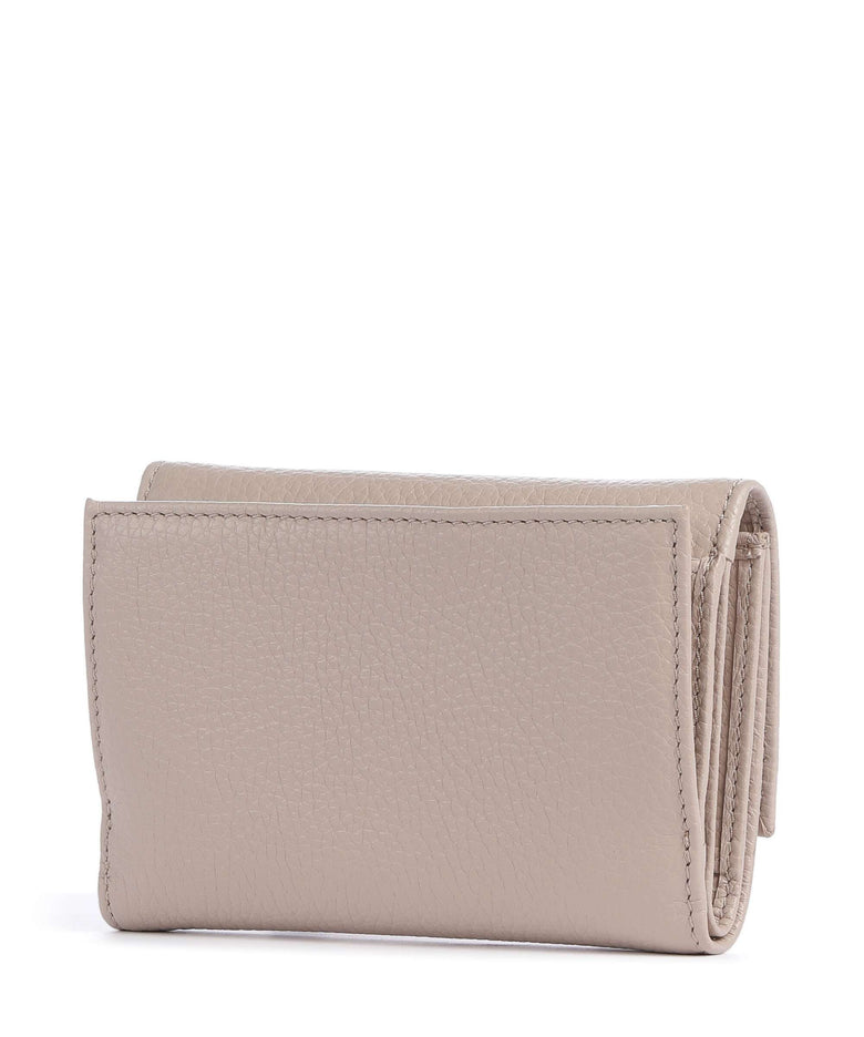 Coccinelle Metallic Soft Wallet rosette