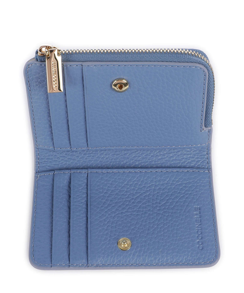 Coccinelle Metallic Soft Wallet azul