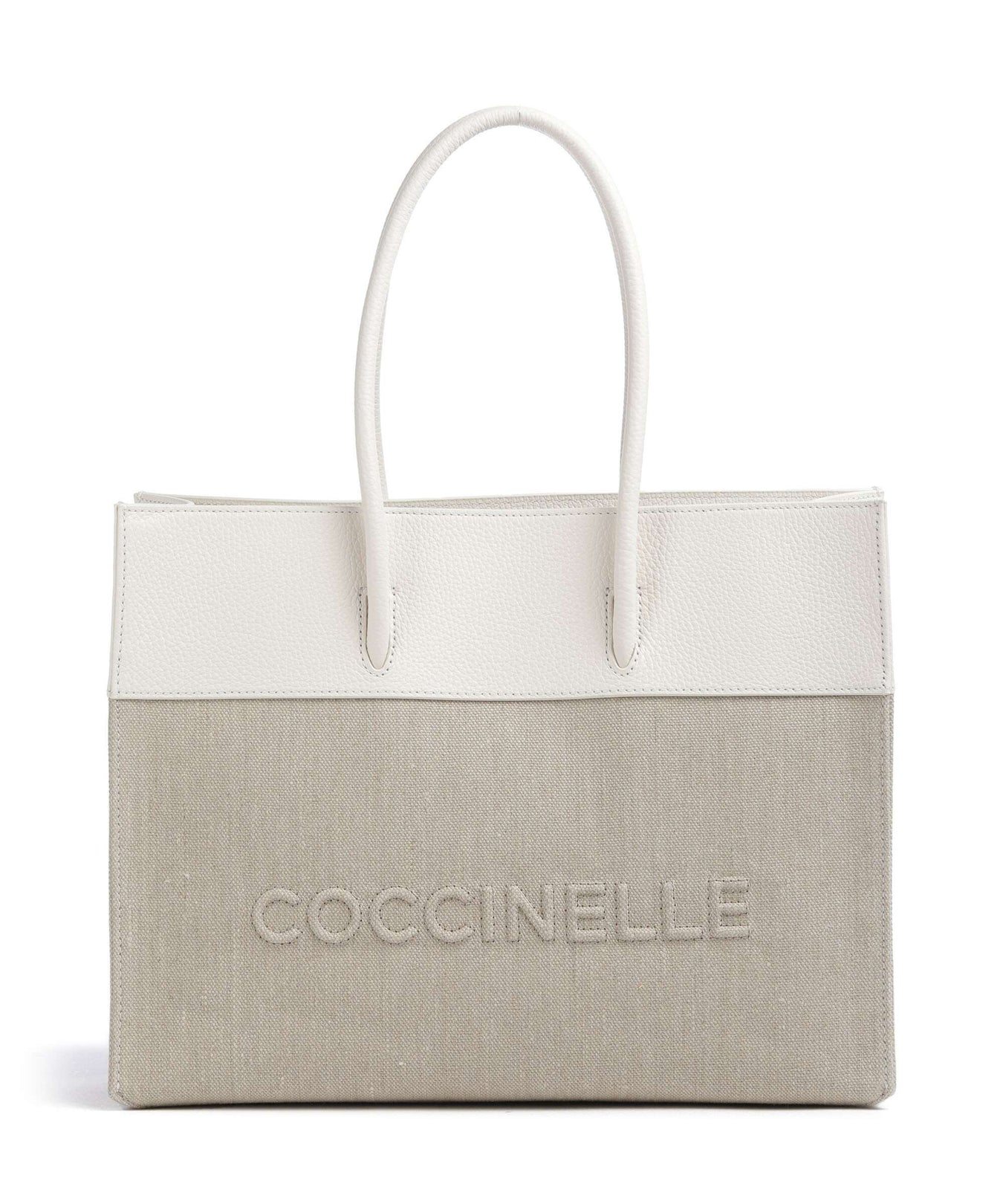 Coccinelle Myrtha Tote bag natural/blanco