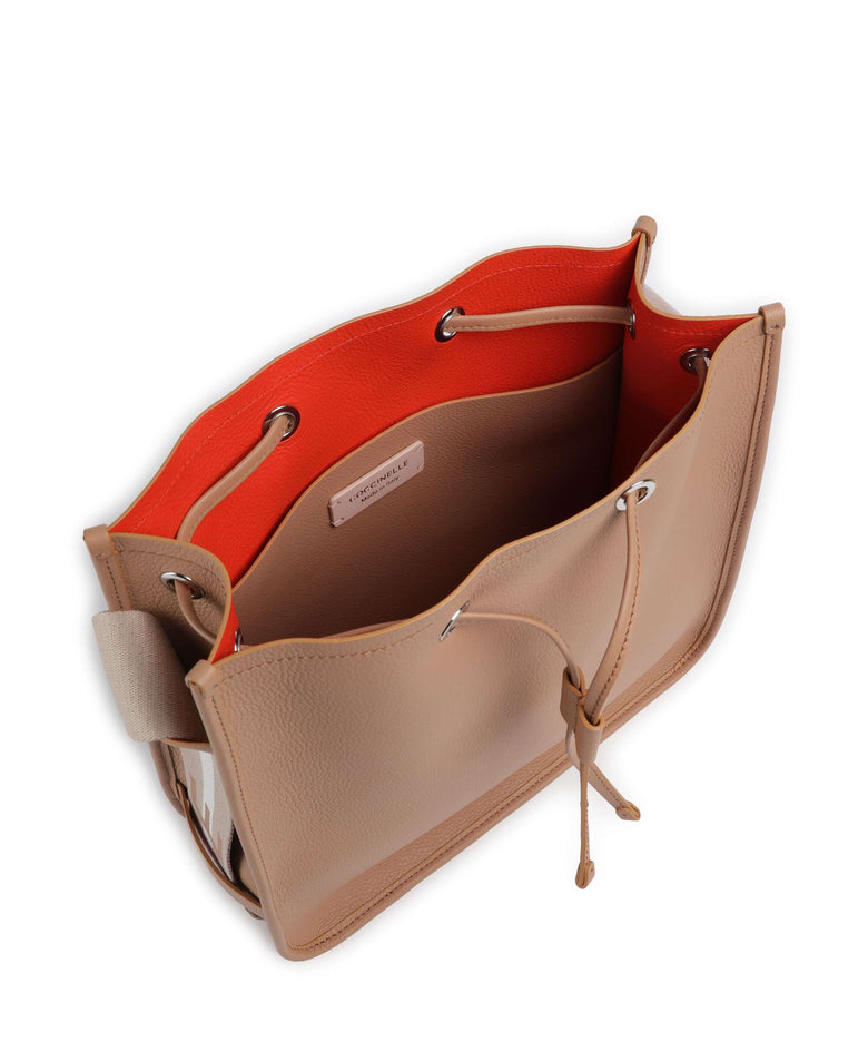 Coccinelle Raquel Bucket bag skin/gazpacho