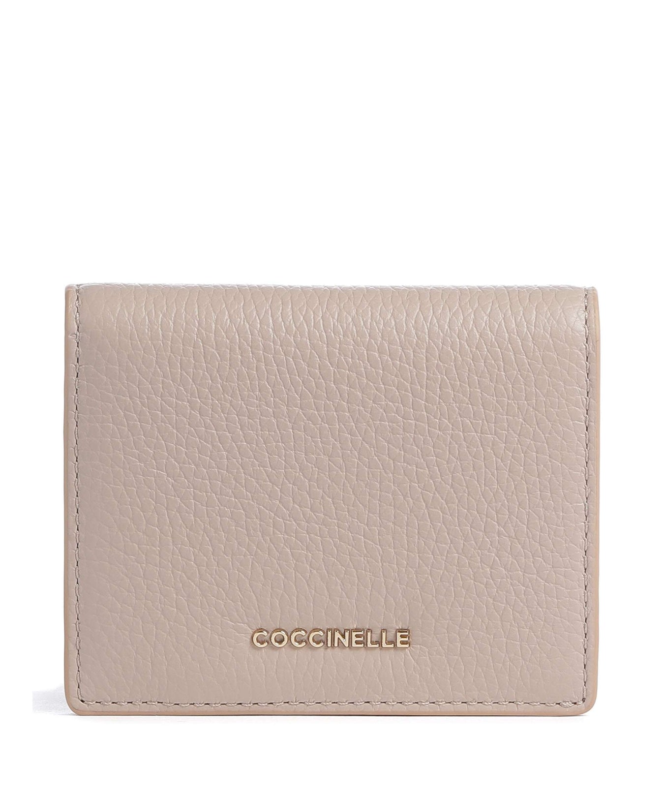 Coccinelle Metallic Soft Wallet rosette