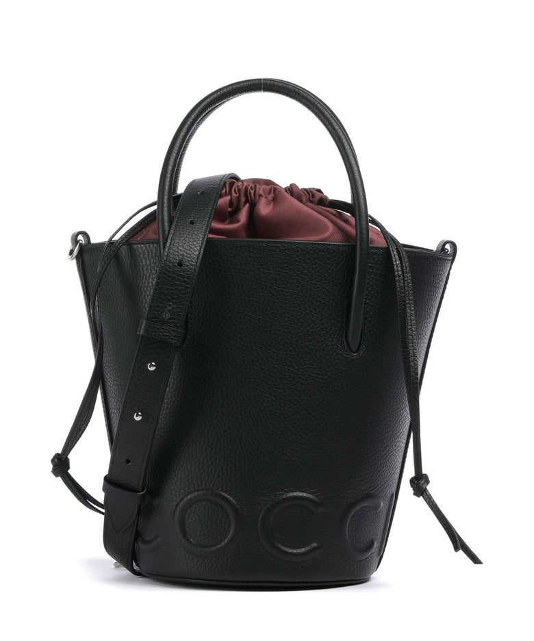Coccinelle Myrtha Maxi Logo Bucket bag noir