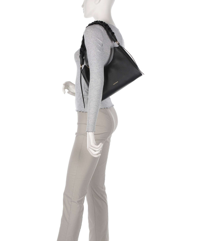 Coccinelle Boheme Grana Double Shoulder bag noir/cuir