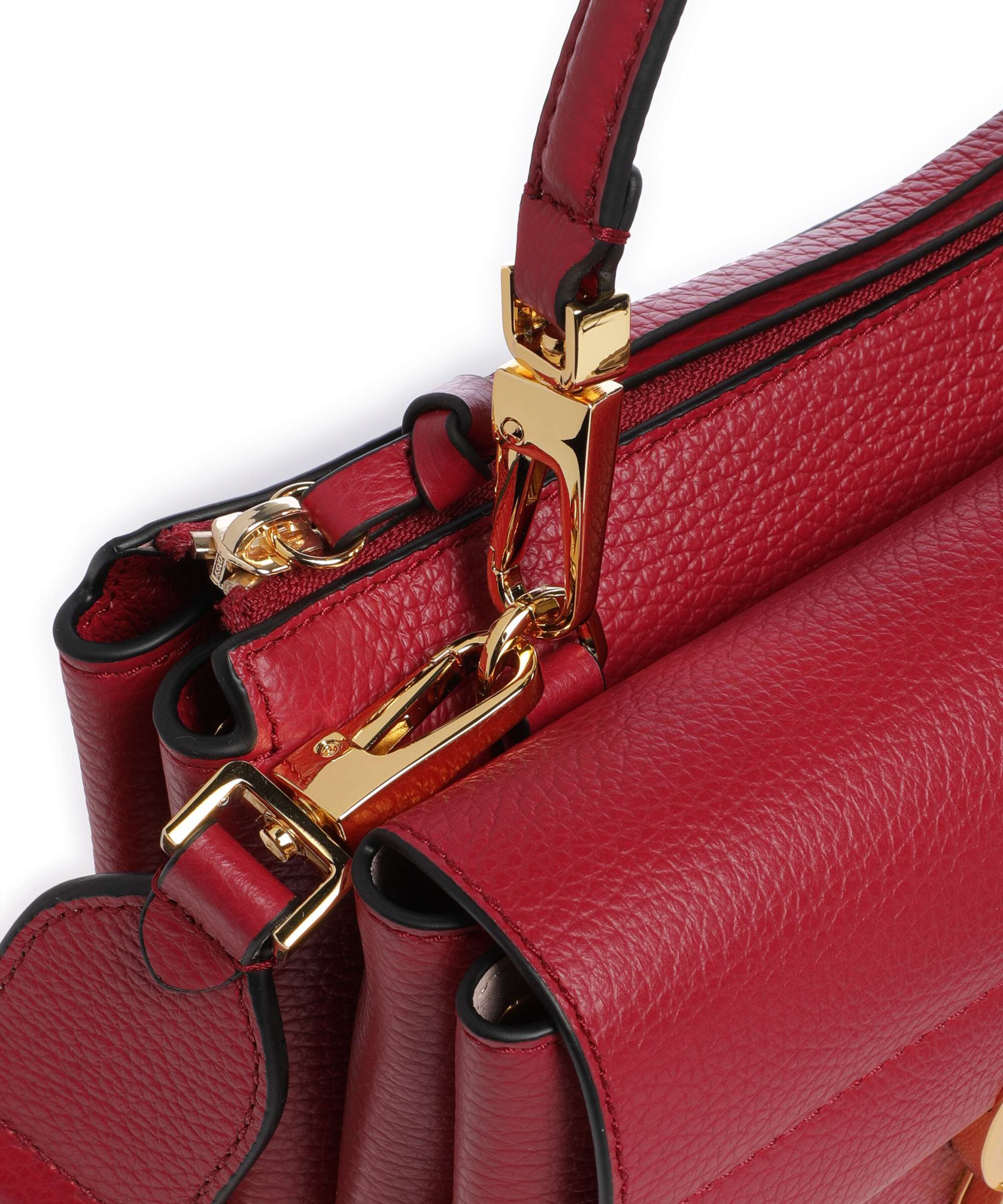 Coccinelle Arlettis Signature Crossbody bag sangria