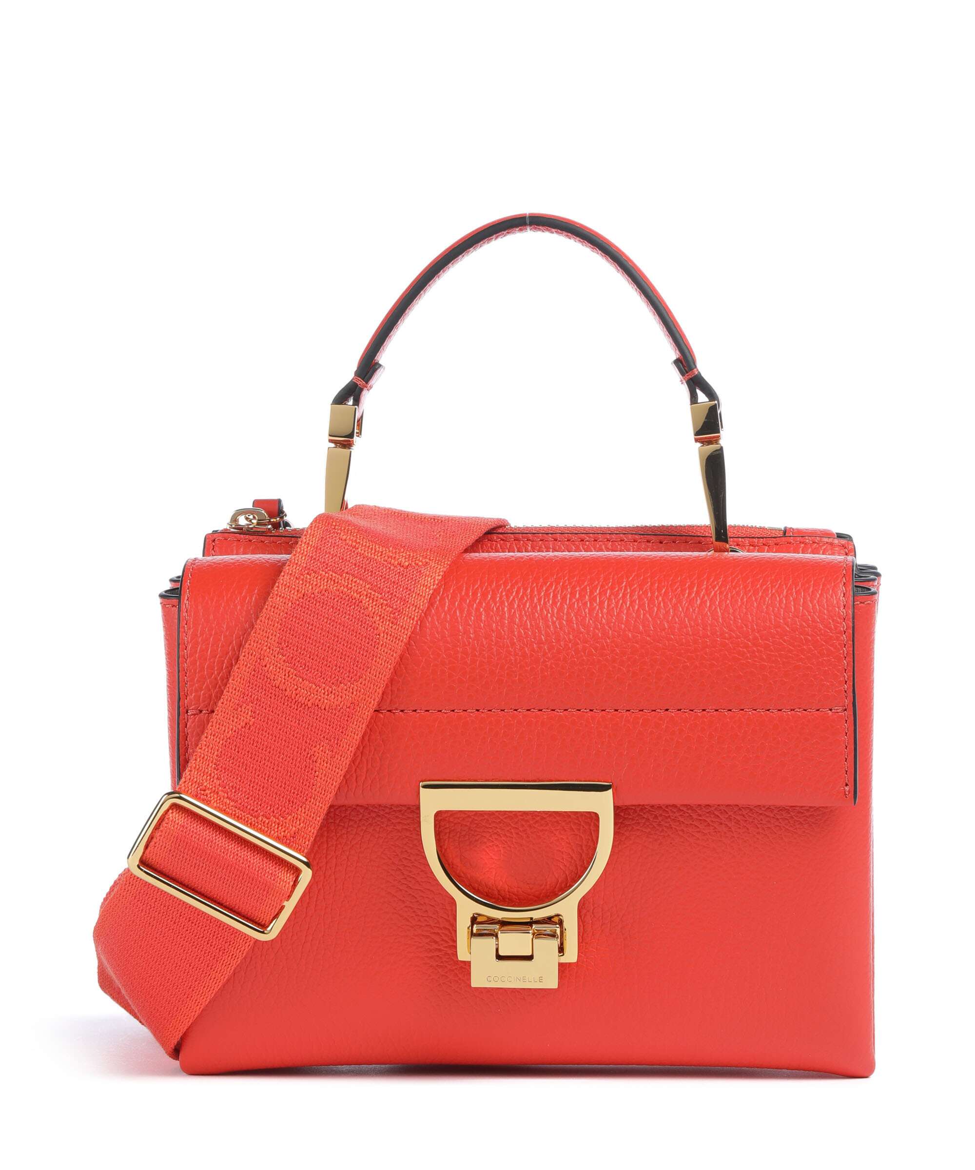 Coccinelle Arlettis Signature Crossbody bag gazpacho