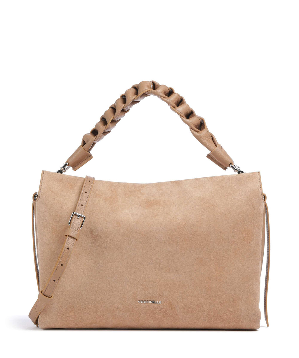 Coccinelle Boheme Suede Hobo bag skin