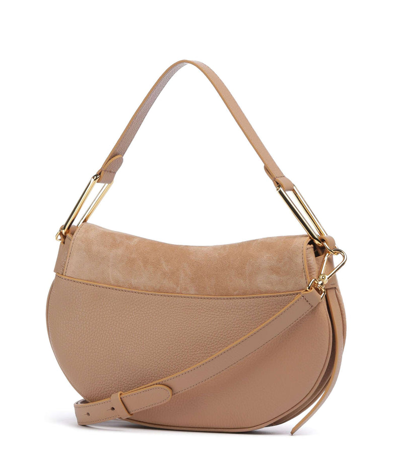 Coccinelle Magie Suede Shoulder bag skin