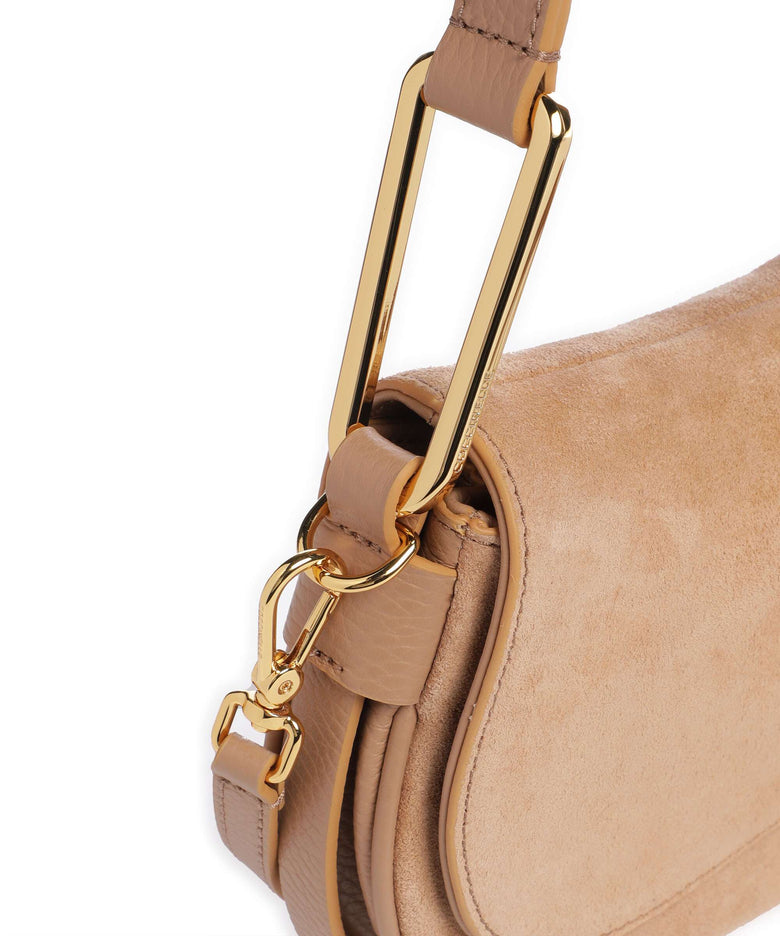 Coccinelle Magie Suede Shoulder bag skin