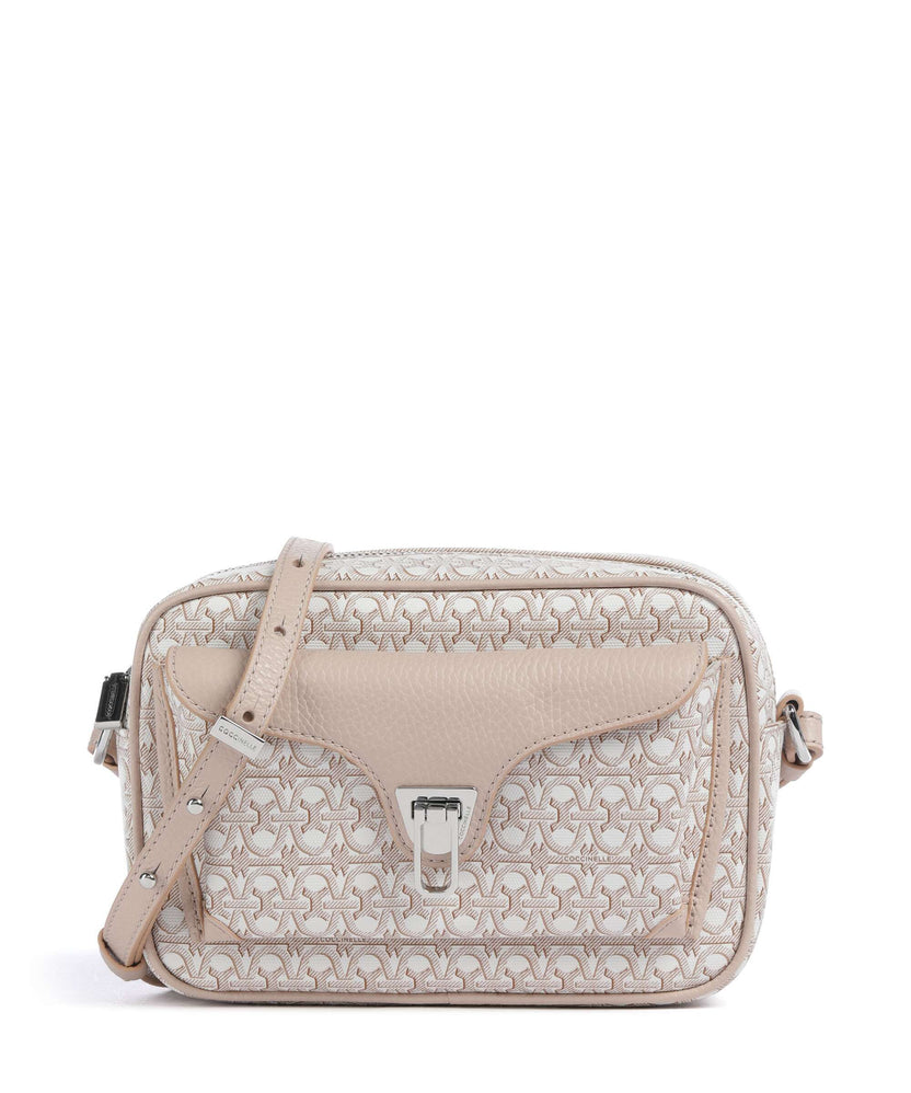 Coccinelle Beat Monogram Crossbody bag multicolour/blanco/rosette