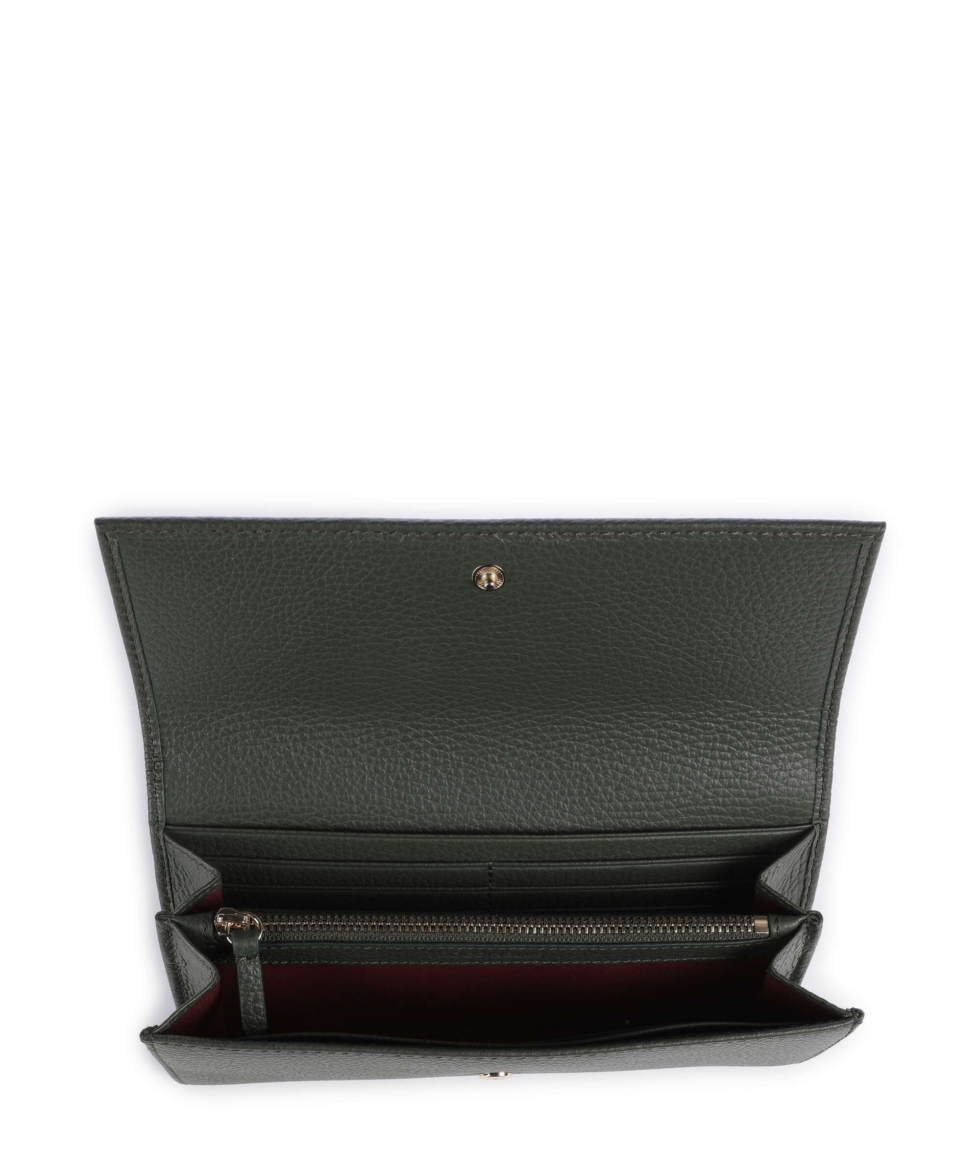 Coccinelle Metallic Soft Wallet alga