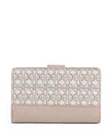Coccinelle Metallic Monogram Wallet multicolour/blanco/rosette