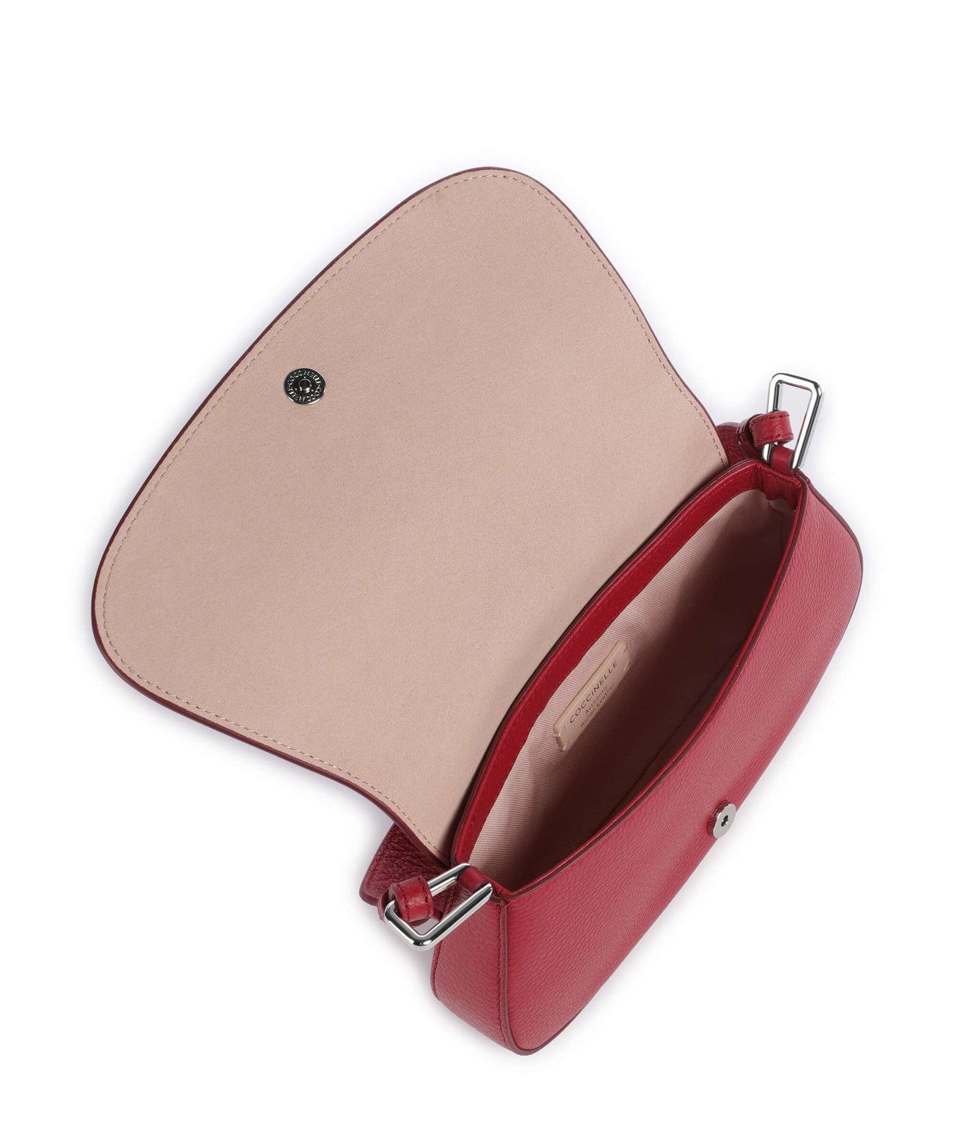 Coccinelle Myrtha Maxi Logo Shoulder bag sangria