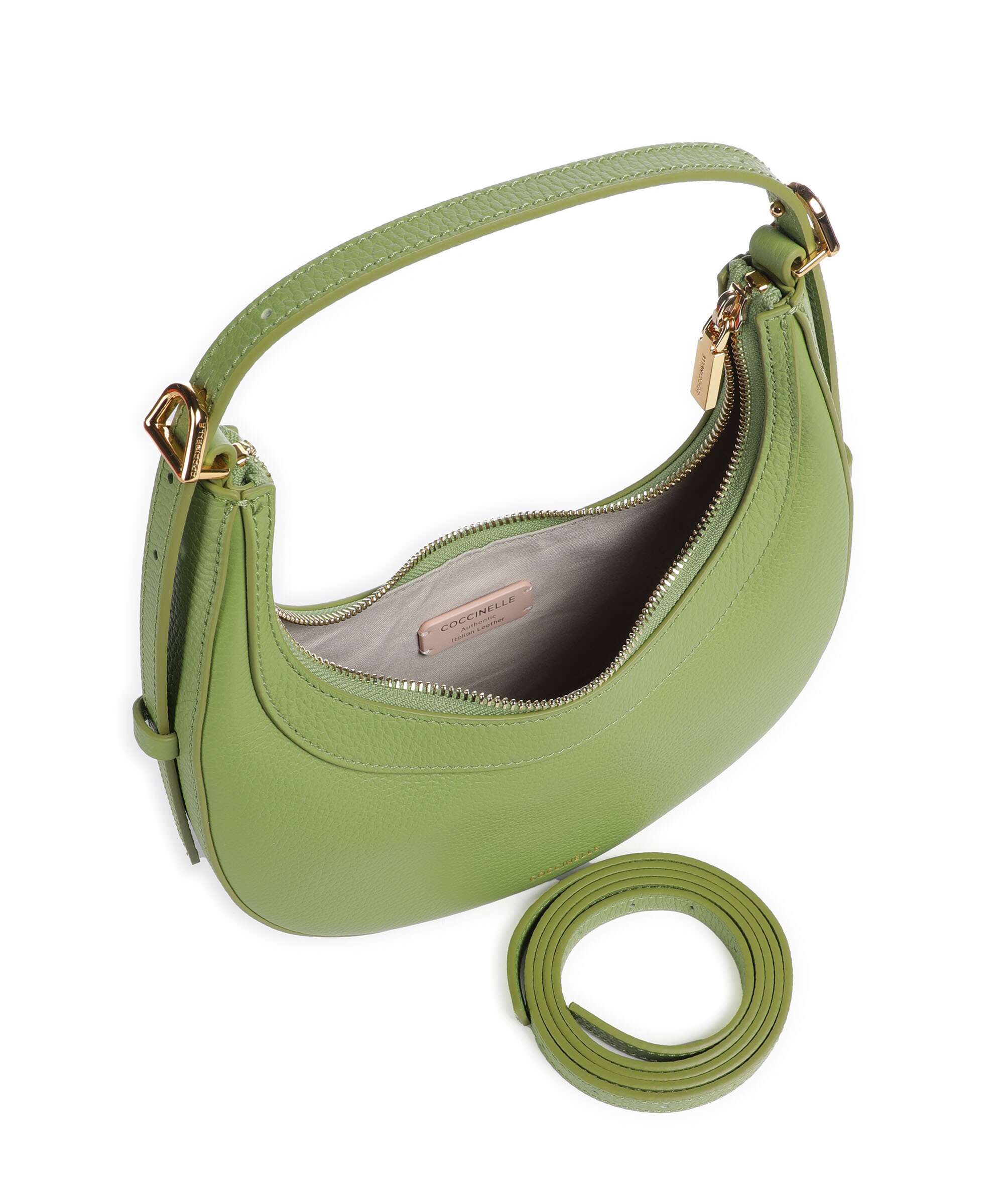 Coccinelle Whisper Shoulder bag guacamole