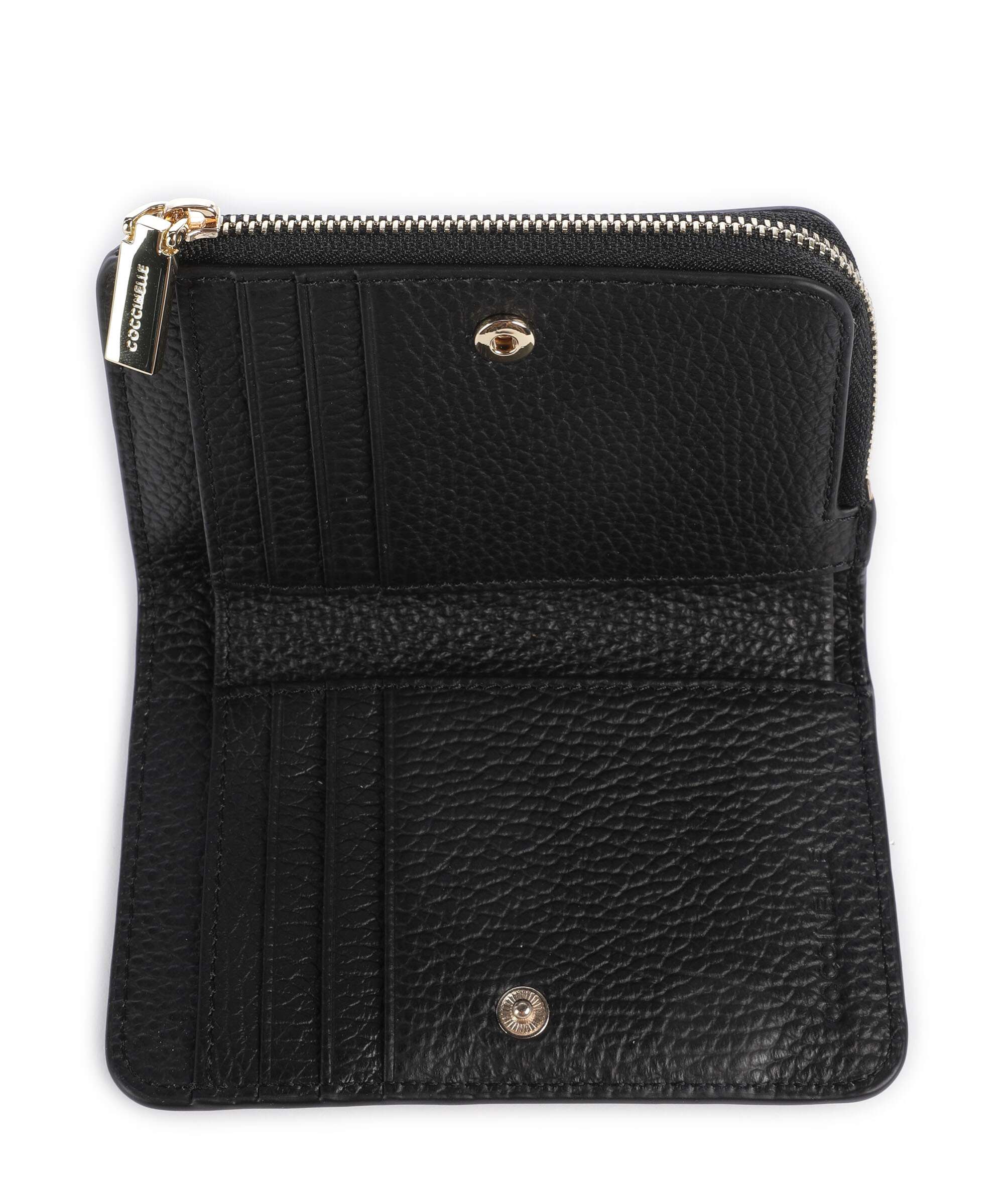 Coccinelle Metallic Soft Wallet noir