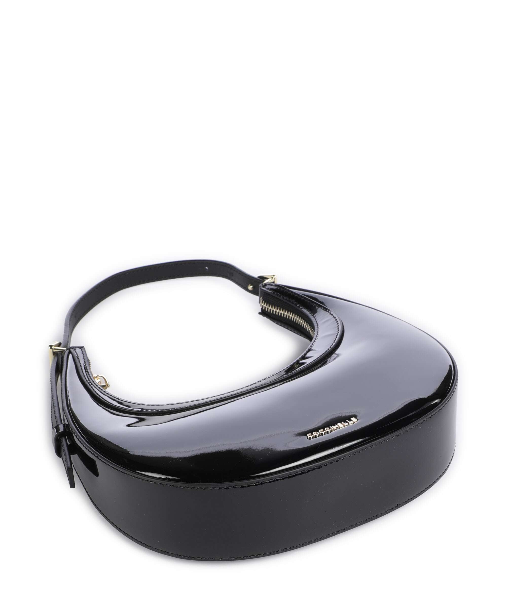 Coccinelle Whisper Patent Shoulder bag noir