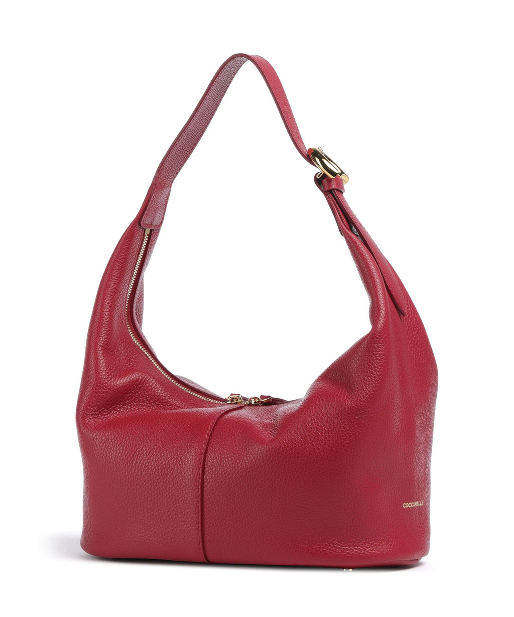 Coccinelle Fernanda Hobo bag sangria