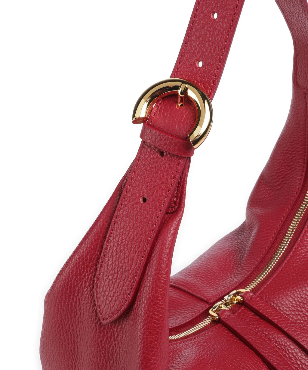 Coccinelle Fernanda Hobo bag sangria