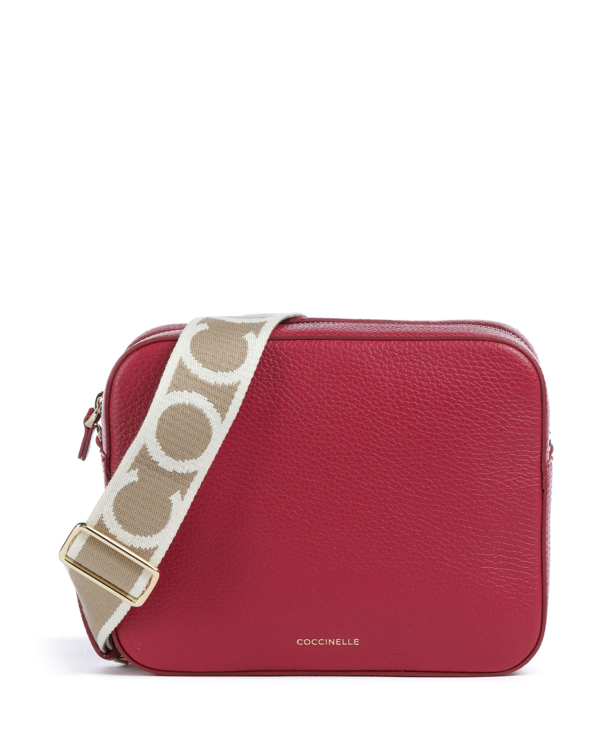 Coccinelle Tebe Crossbody bag sangria
