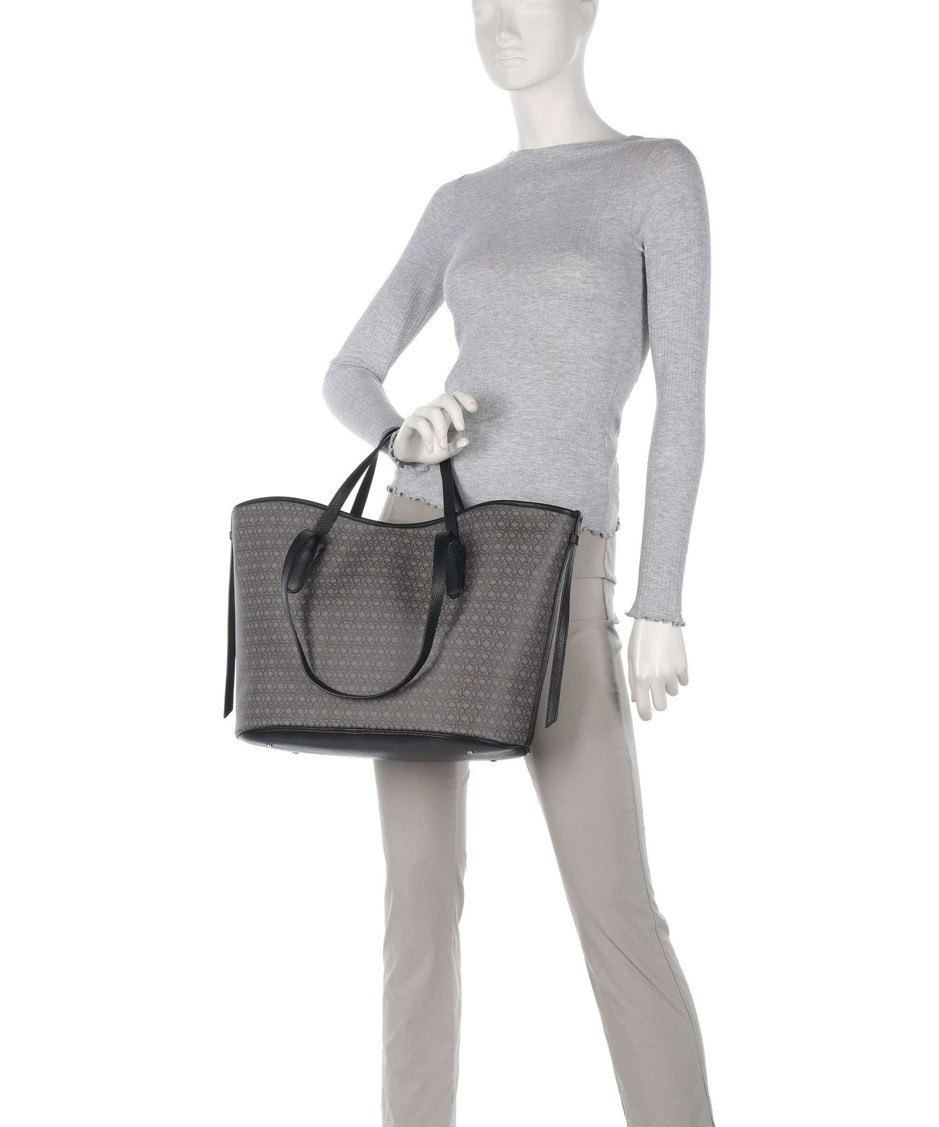 Coccinelle Never Without Bag Monogram Tote bag multicolour/noir