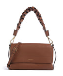 Coccinelle Boheme Grana Double Schultertasche cognac/noir