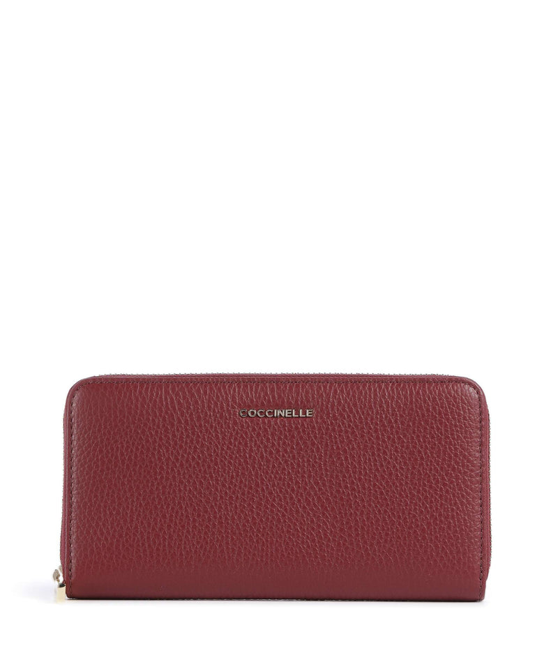 Coccinelle Metallic Soft Wallet ribes