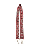 Coccinelle Nastro Monogram Tricolor Schulterriemen pink/rib