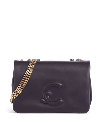 Coccinelle Dulse Schultertasche prune