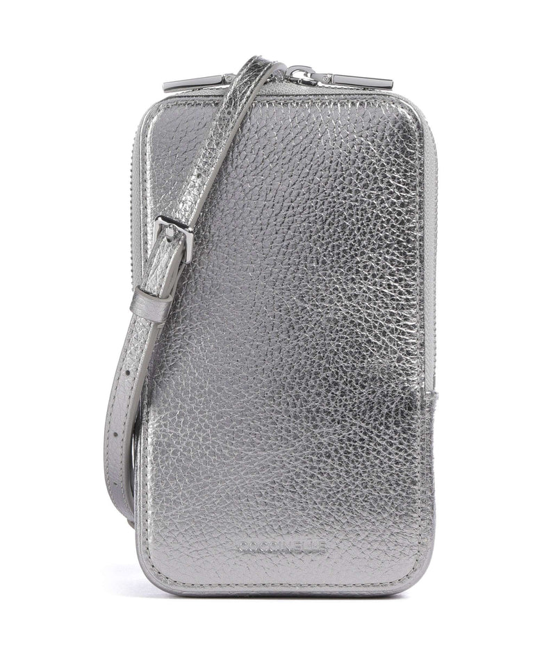 Coccinelle Flor Phone bag steel