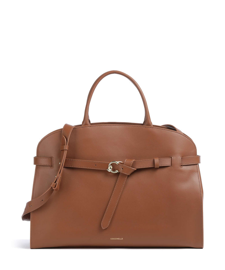 Coccinelle Sabine Handbag cognac