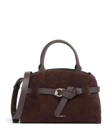 Coccinelle Sabine Suede Sac à main brunette